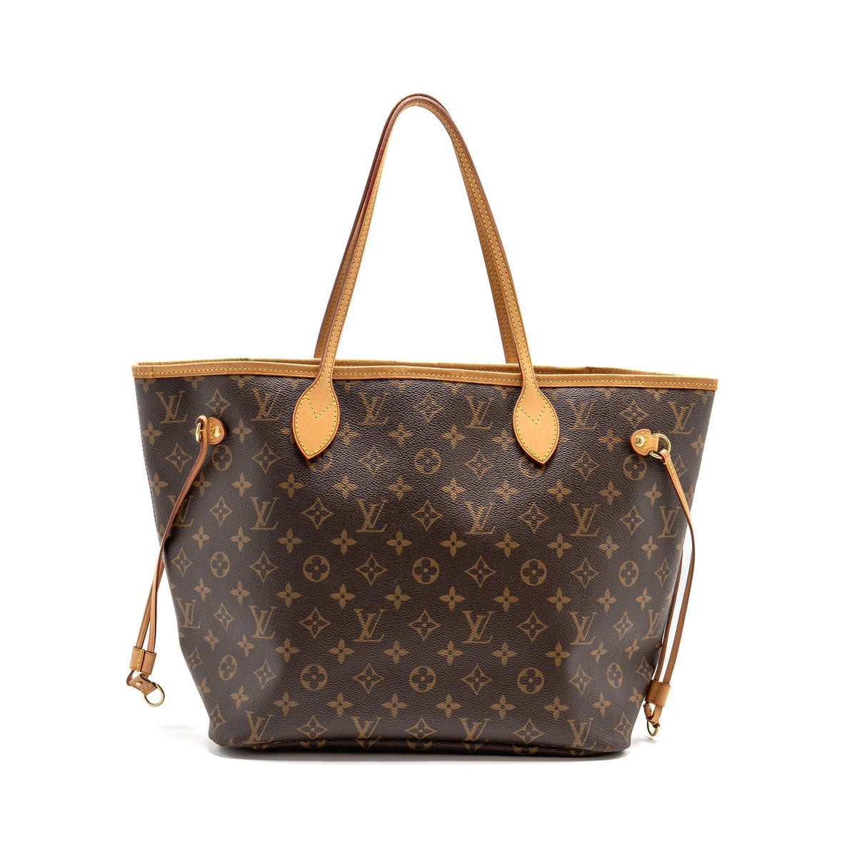 LOUIS VUITTON NEVERFULL MM MONOGRAM CANVAS GHW