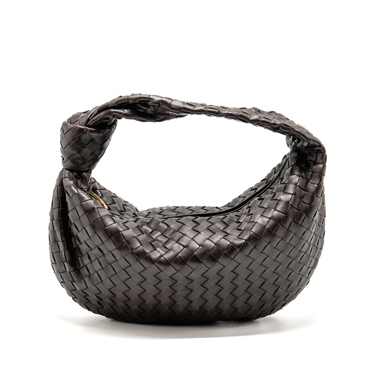 BOTTEGA VENETA CLASSIC JODIE INTRECCIATO LEATHER FONDANT GHW