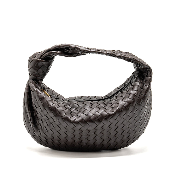 BOTTEGA VENETA CLASSIC JODIE INTRECCIATO LEATHER FONDANT GHW