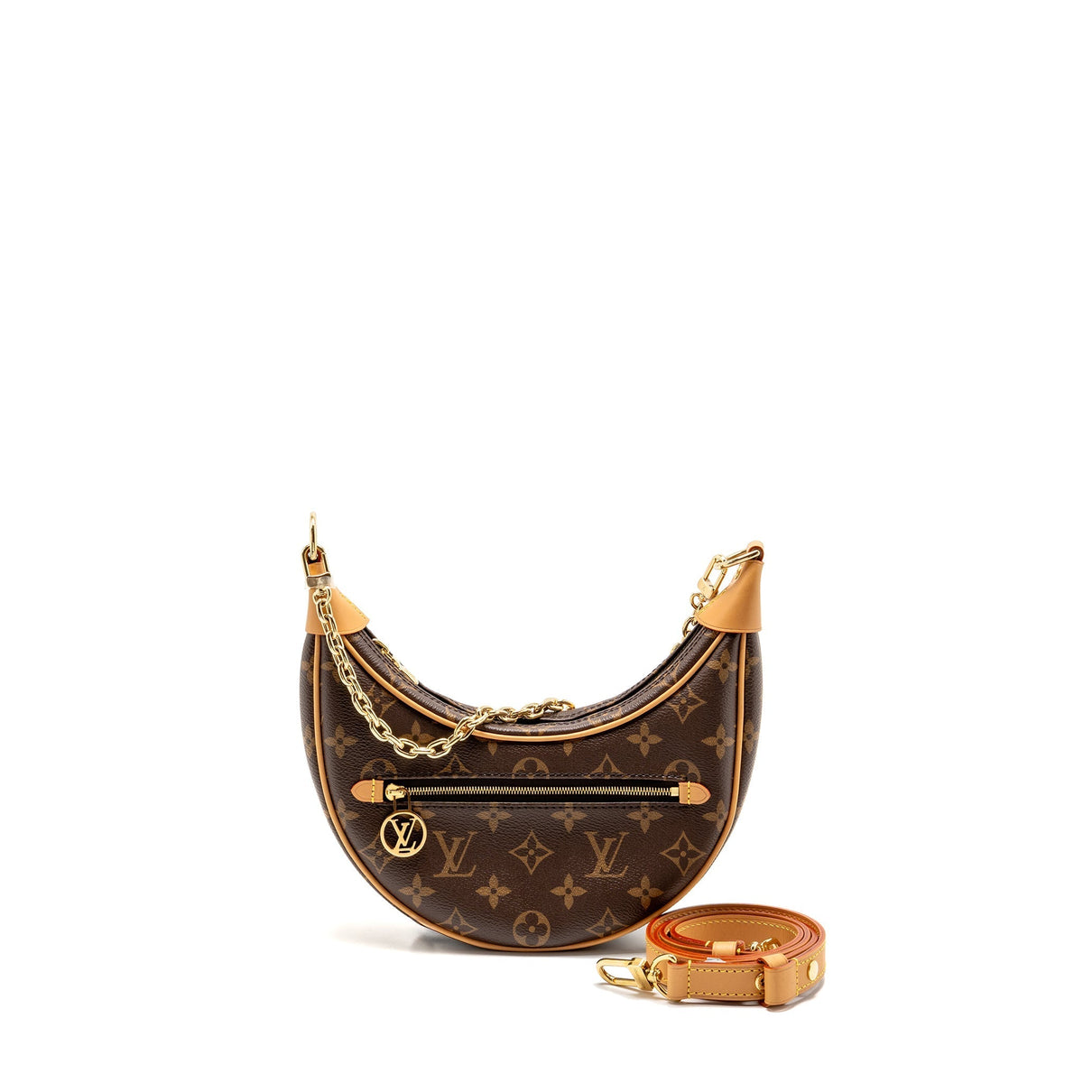LOUIS VUITTON LOOP BAG MONOGRAM CANVAS GHW