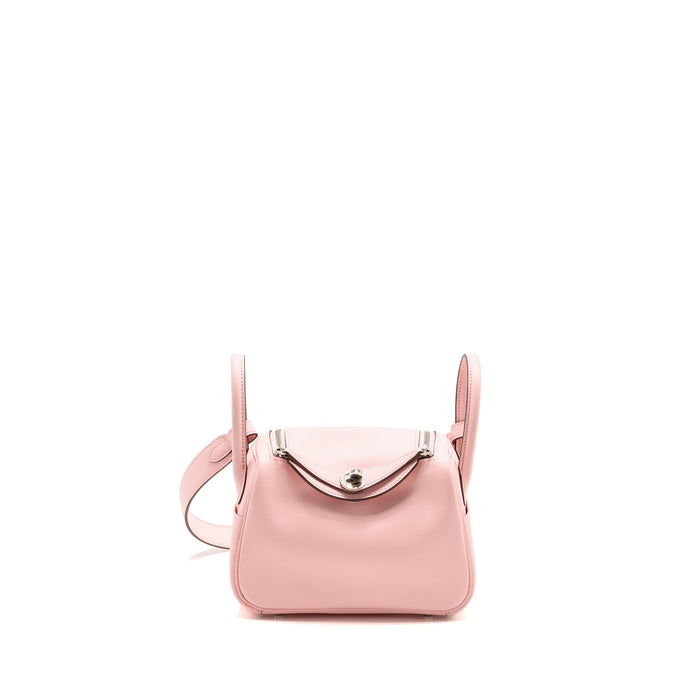 HERMES MINI LINDY SWIFT 3Q ROSE SAKURA SHW
