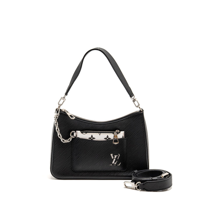 LOUIS VUITTON MARELLE BAG EPI LEATHER BLACK SHW