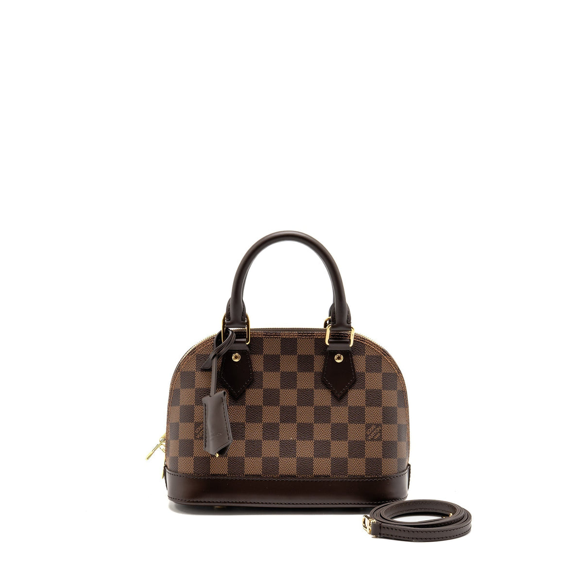 LOUIS VUITTON ALMA BB DAMIER EBENE GHW