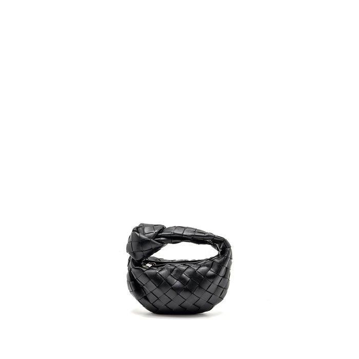 BOTTEGA VENETA CANDY JODIE BAG LAMBSKIN BLACK SHW