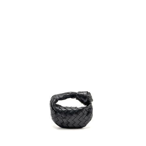 BOTTEGA VENETA CANDY JODIE BAG LAMBSKIN BLACK SHW