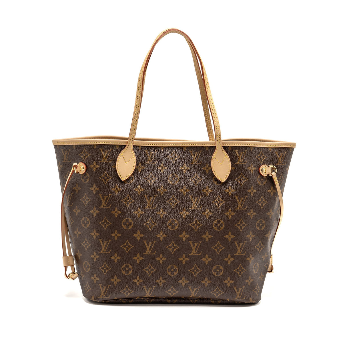 LOUIS VUITTON NEVERFULL MM MONOGRAM CANVAS GHW
