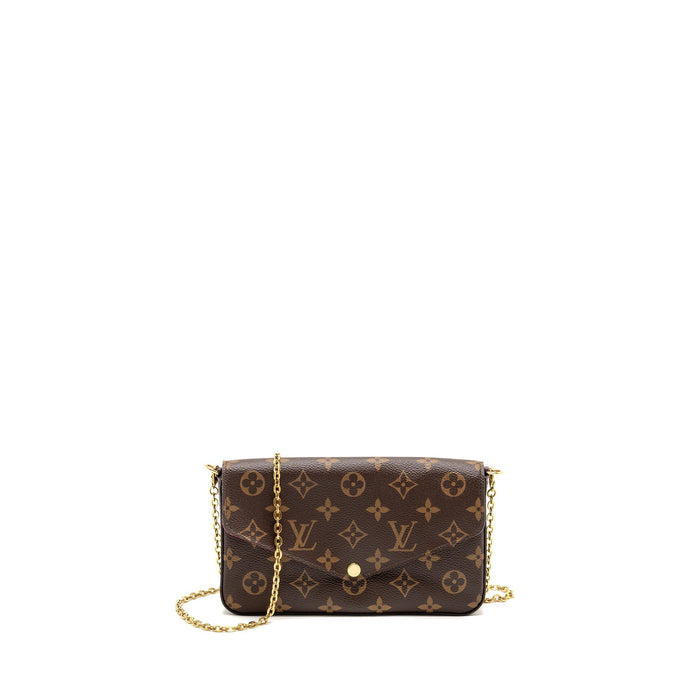 LOUIS VUITTON FELICE POCHETTE MONOGRAM CANVAS GHW