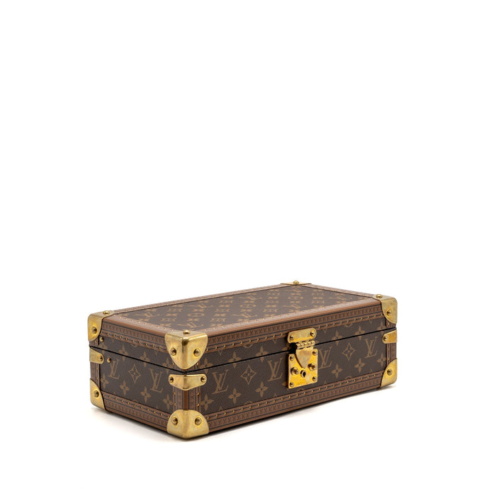 LOUIS VUITTON COFFRET 8 MONTRES MONOGRAM CANVAS / ROUGE FUSION GHW