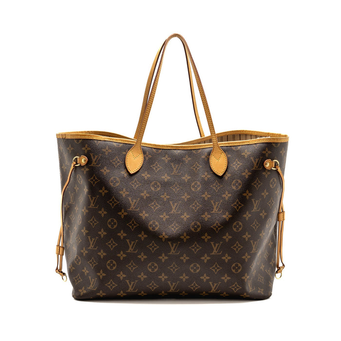 LOUIS VUITTON NEVERFULL GM MONOGRAM CANVAS GHW