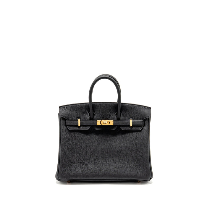 HERMES BIRKIN 25 TOGO BLACK RGHW