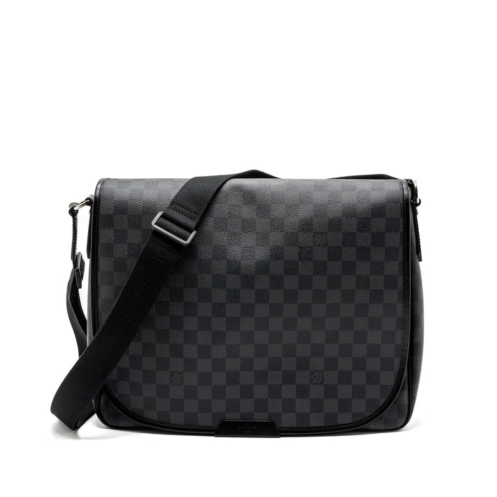 LOUIS VUITTON LARGE MESSANGER BAG DAMIER GRAPHITE CANVAS SHW