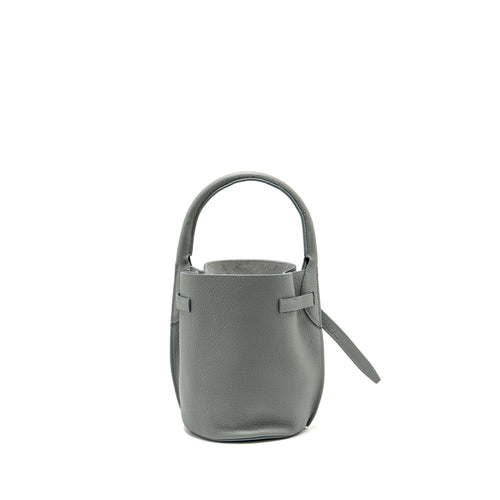 CELINE NANO BUCKET BIG BAG GRAINED CALFSKIN STORM SHW