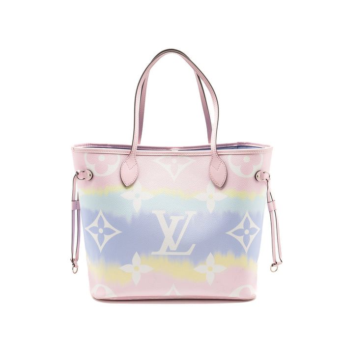 LOUIS VUITTON NEVERFULL MM ESCAL GIANT CANVAS PASTEL PINK SHW