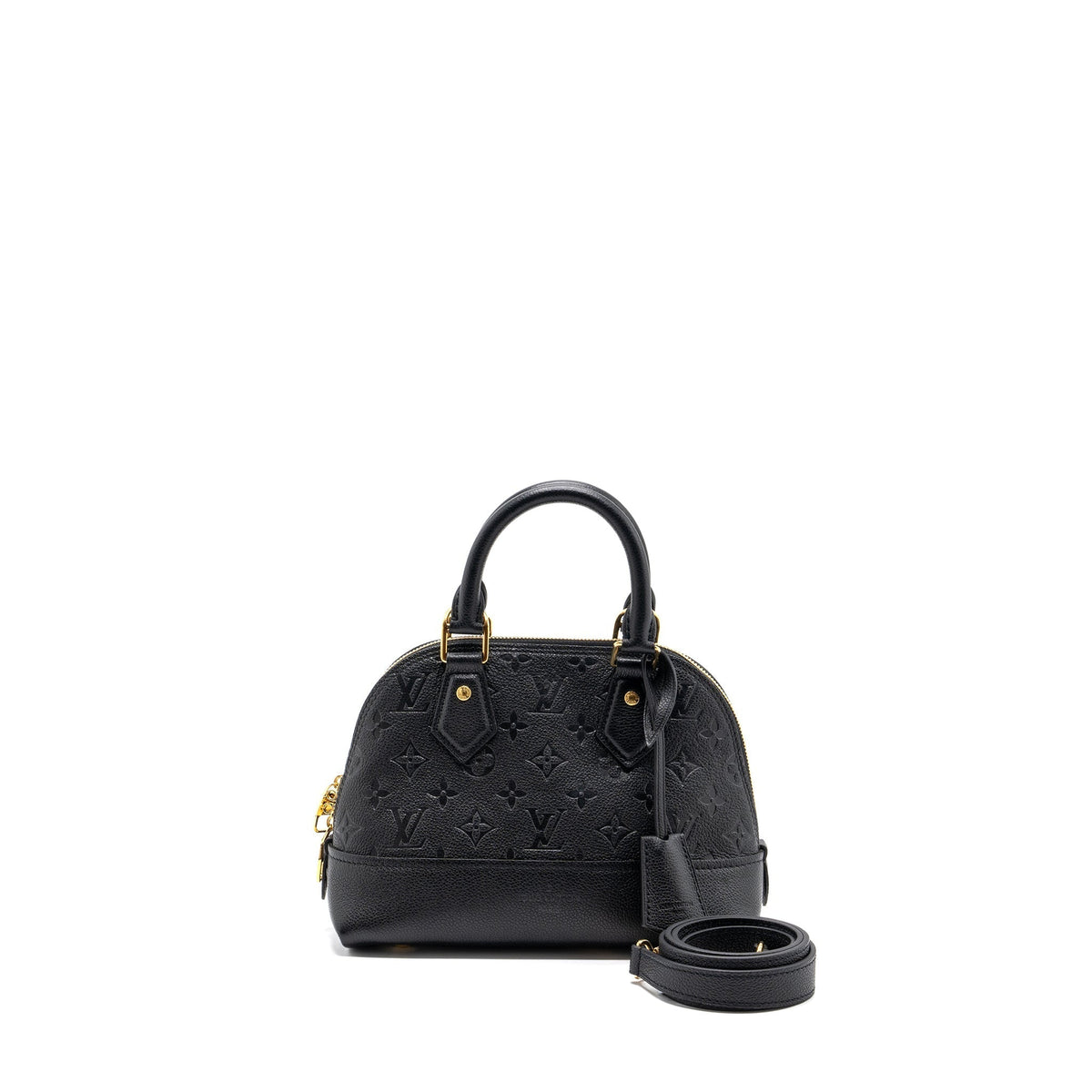 LOUIS VUITTON NEO ALMA BB MONOGRAM EMPREINTE BLACK GHW (NEW VERSION)