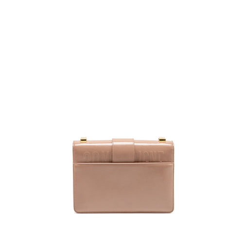 DIOR 30 MONTAIGNE BAG CALFSKIN DARK BEIGE GHW