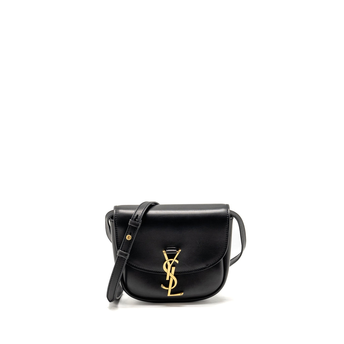 SAINT LAURENT/YSL KAIA BAG CALFSKIN BLACK GHW