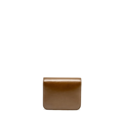 CELINE TEEN CLASSIC BOX BAG CALFSKIN CAMEL GHW