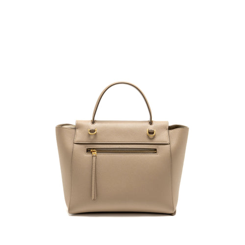 CELINE MICRO BELT BAG GRAINED CALFSKIN BEIGE GHW