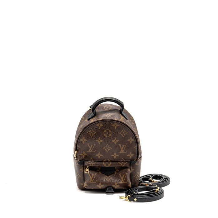 LOUIS VUITTON MINI PALM SPRING BACKPACK MONOGRAM CANVAS GHW