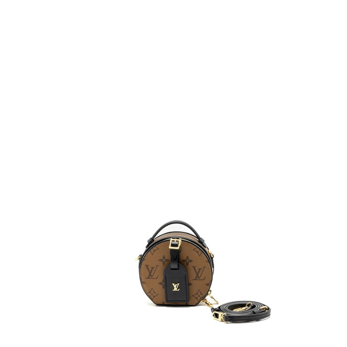 LOUIS VUITTON MINI BOITE CHAPEAU MONOGRAM REVERSE CANVAS GHW