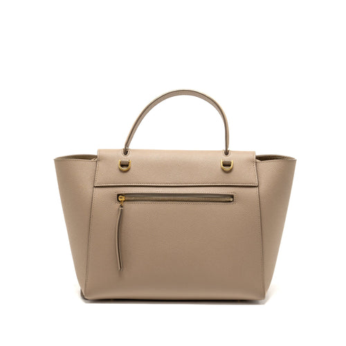 CELINE MINI BELT BAG CALFSKIN LIGHT TAUPE GHW