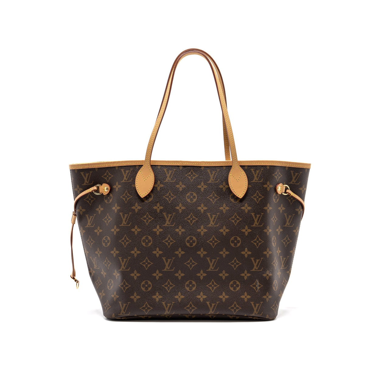 LOUIS VUITTON NEVERFULL MM MONOGRAM CANVAS GHW(NEW VERSION)