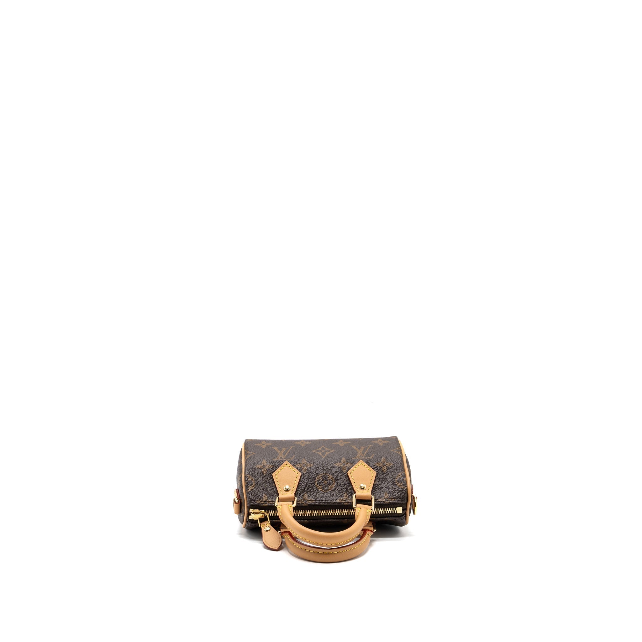 LOUIS VUITTON NANO SPEEDY MONOGRAM CANVAS GHW