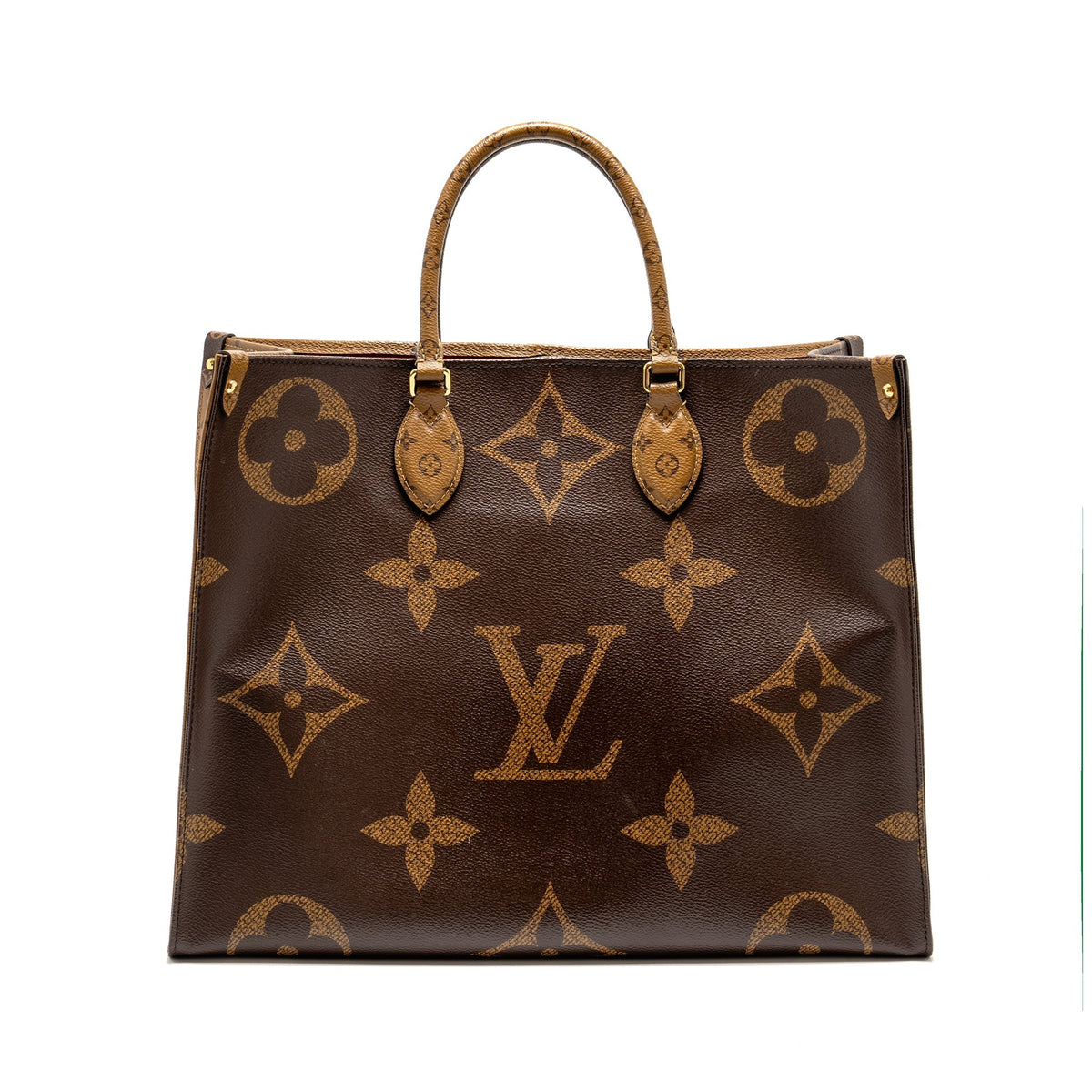 LOUIS VUITTON ONTHEGO GM MONOGRAM CANVAS GHW