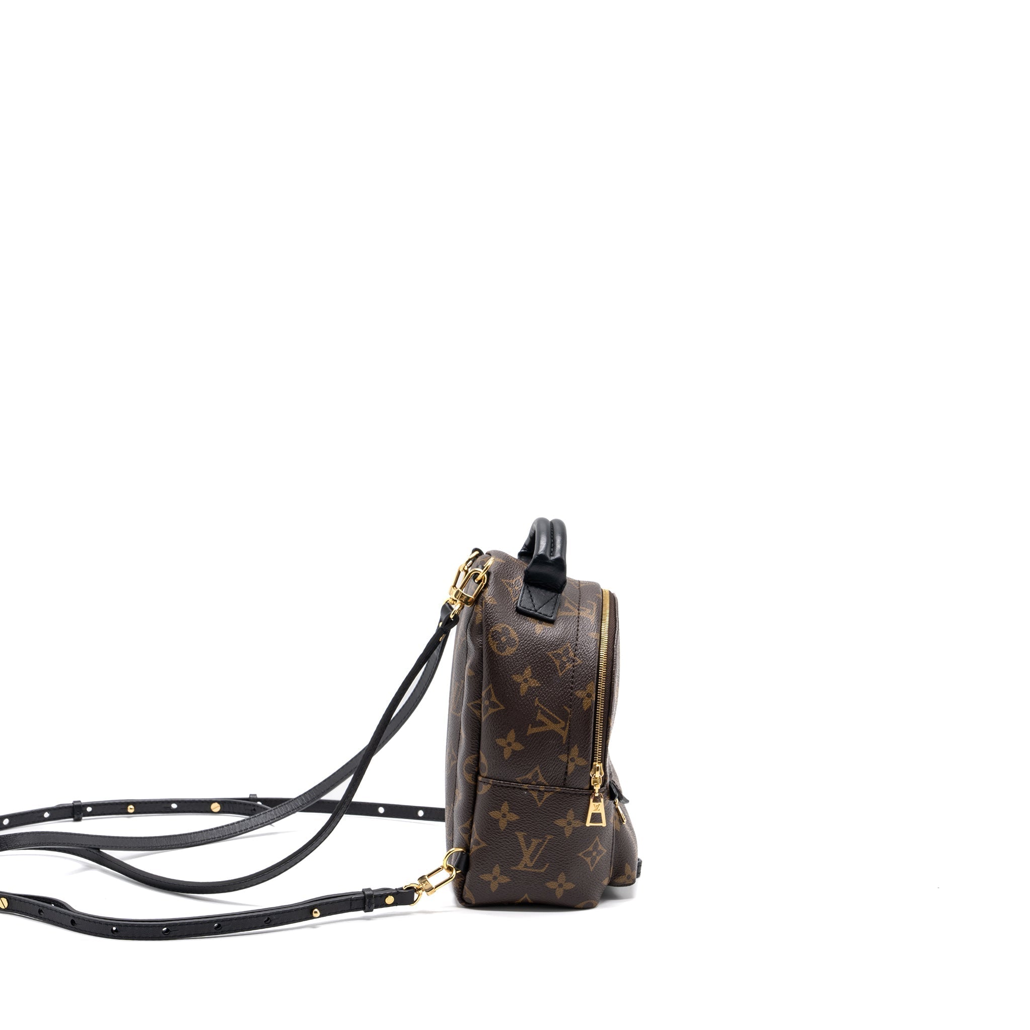 LOUIS VUITTON MINI PALM SPRING  BACKPACK MONOGRAM CANVAS GHW