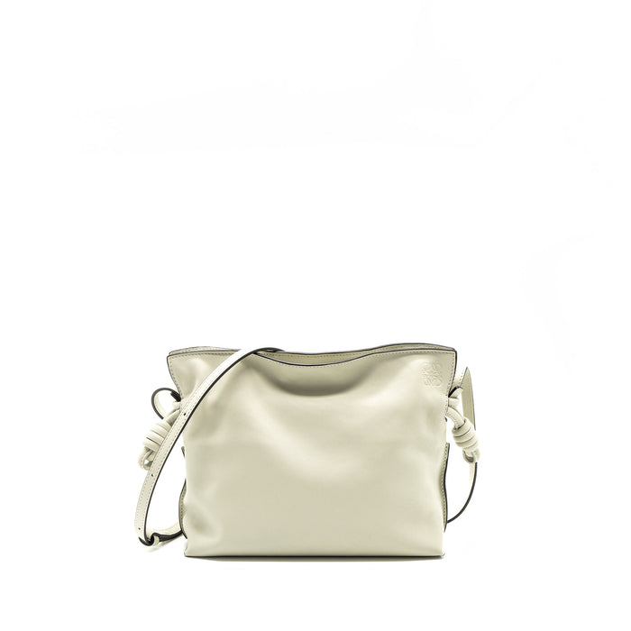 LOEWE FLAMENCO CLUTCH MINI NAPPA CALFSKIN LIGHT CELADON GHW