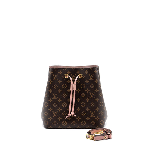 LOUIS VUITTON NEO NOE MONOGRAM CANVAS/PINK GHW