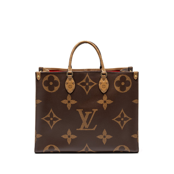 LOUIS VUITTON ONTHEGO GM MONOGRAM CANVAS GHW