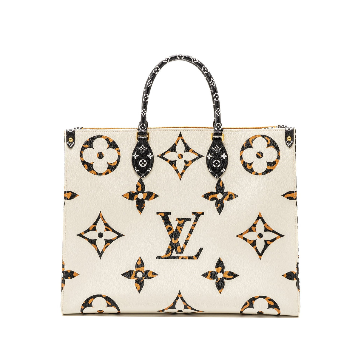 LOUIS VUITTON ONTHEGO GM LIMITED JUNGLE MONOGRAM MULTICOLOR GHW
