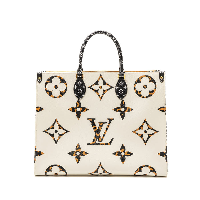 LOUIS VUITTON ONTHEGO GM LIMITED JUNGLE MONOGRAM MULTICOLOR GHW