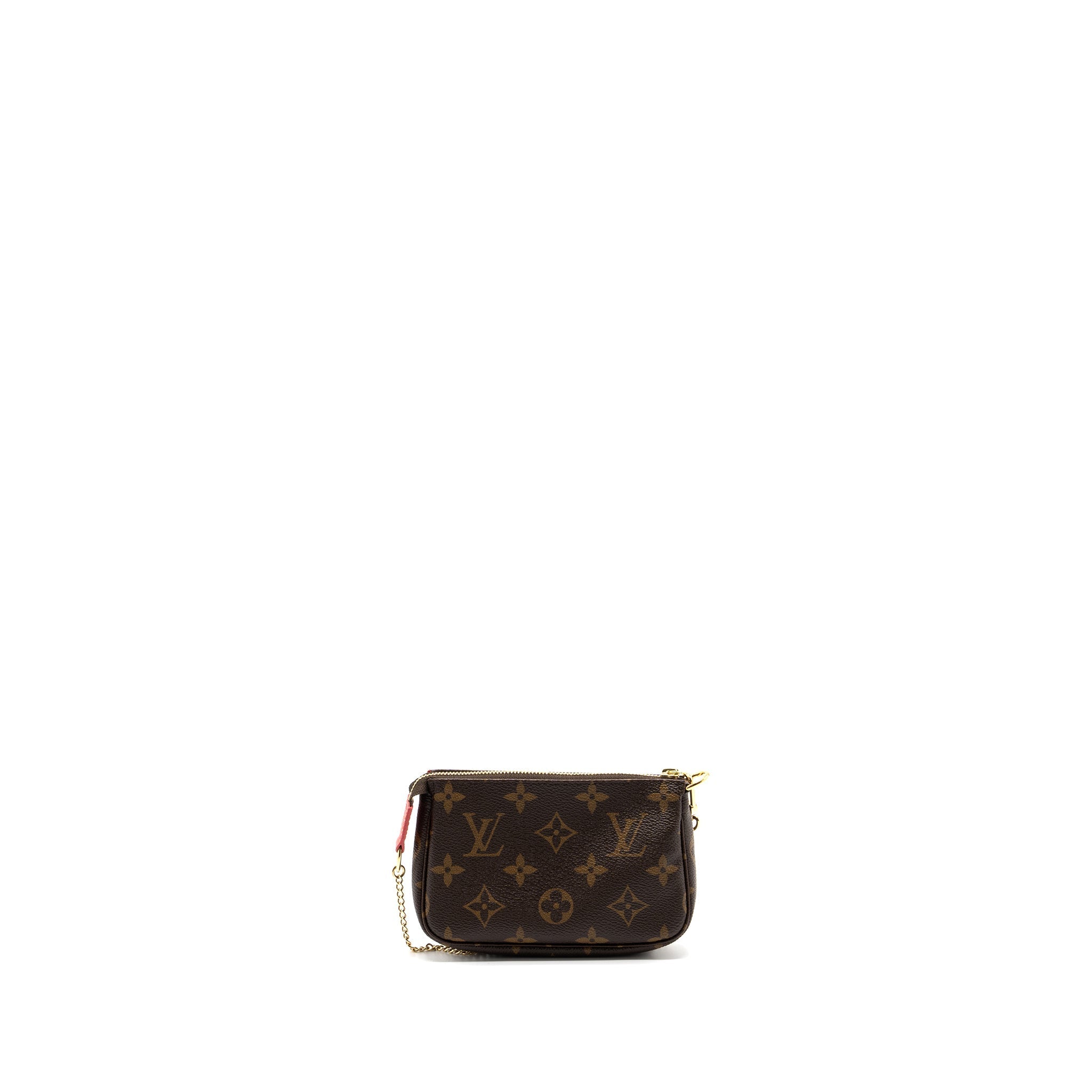 LOUIS VUITTON MINI POCHETTE ACCESSORIES 2021 XMAS LONDON LIMITED EDITION MULTICOLOUR GHW