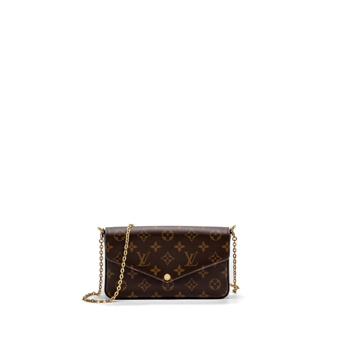 LOUIS VUITTON FELICIE POCHETTE MONOGRAM CANVAS GHW