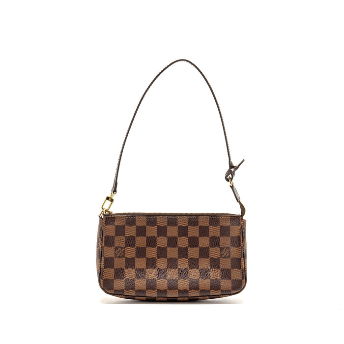 LOUIS VUITTON POCHETTE ACCESSOIRES DAMIER EBENE CANVAS GHW