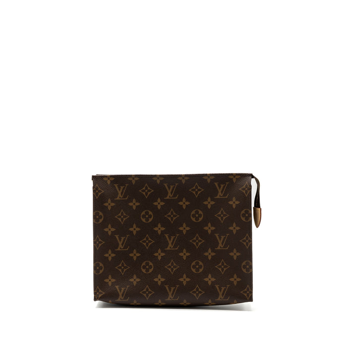 LOUIS VUITTON TOILETRY POCHETTE MONOGRAM CANVAS GHW