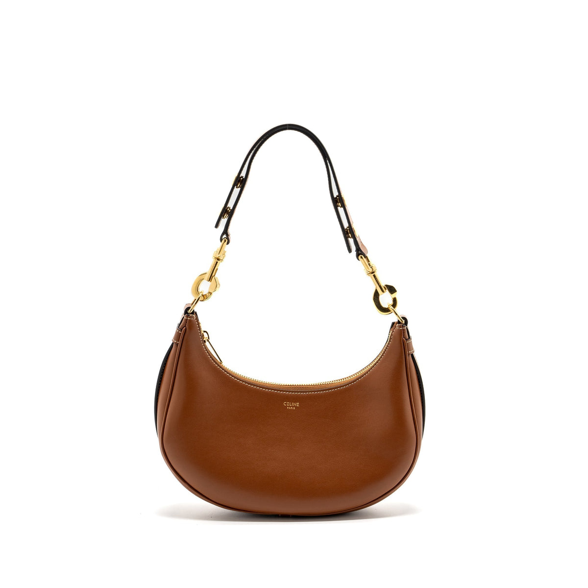 CELINE MEDIUM AVA STRAP BAG SMOOTH CALFSKIN TAN GHW