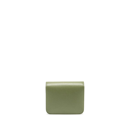 CELINE TEEN CLASSIC BOX BAG CALFSKIN GREEN GHW