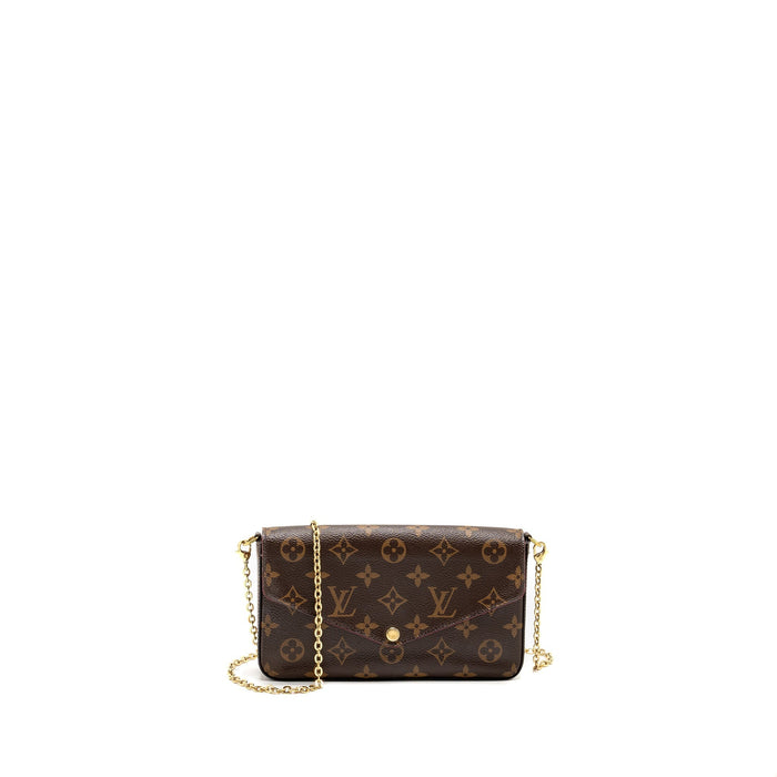 LOUIS VUITTON FELICIE POCHETTE MONOGRAM CANVAS GHW
