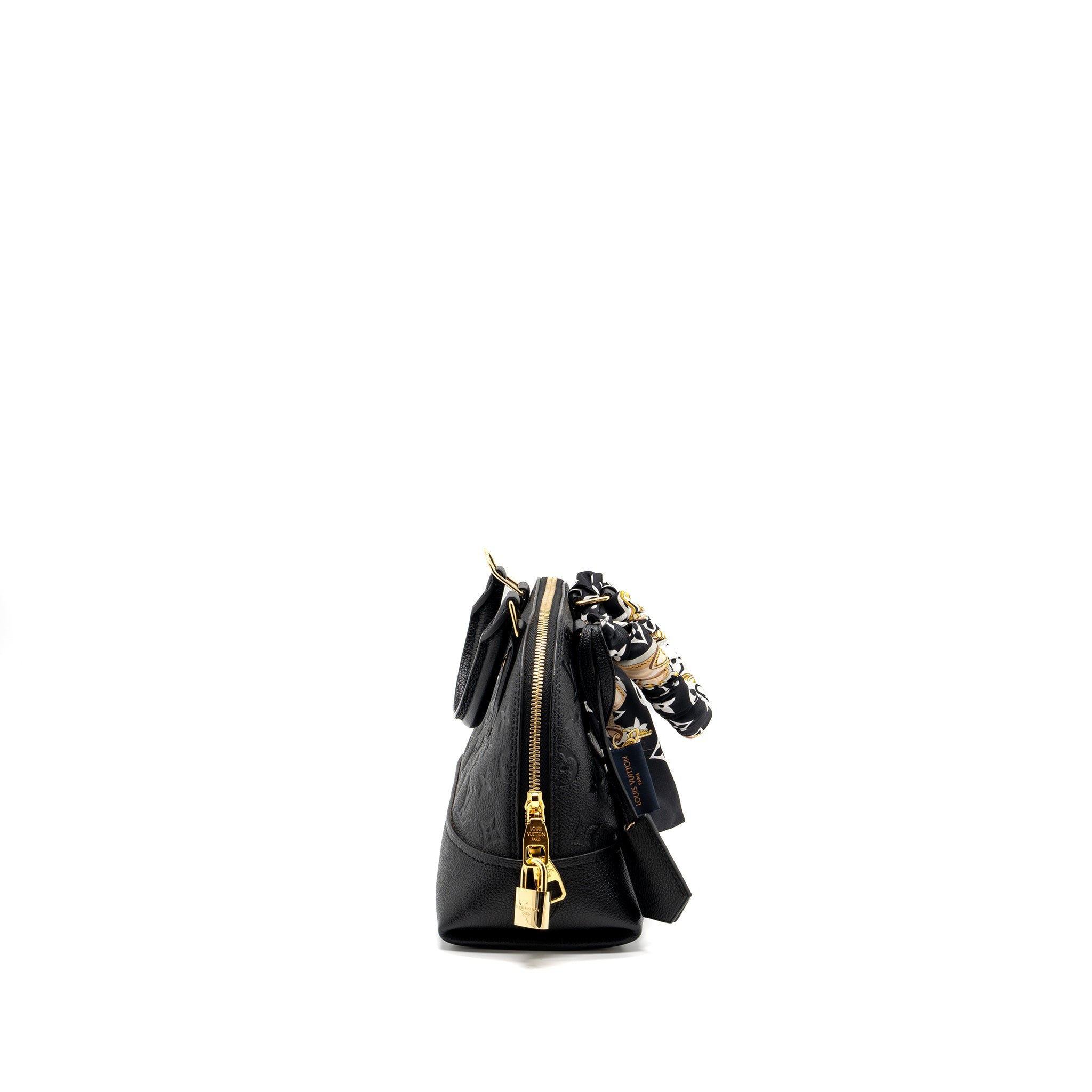 LOUIS VUITTON NEO ALMA BB MONOGRAM EMPREINTE LEATHER BLACK GHW(NEW VERSION)