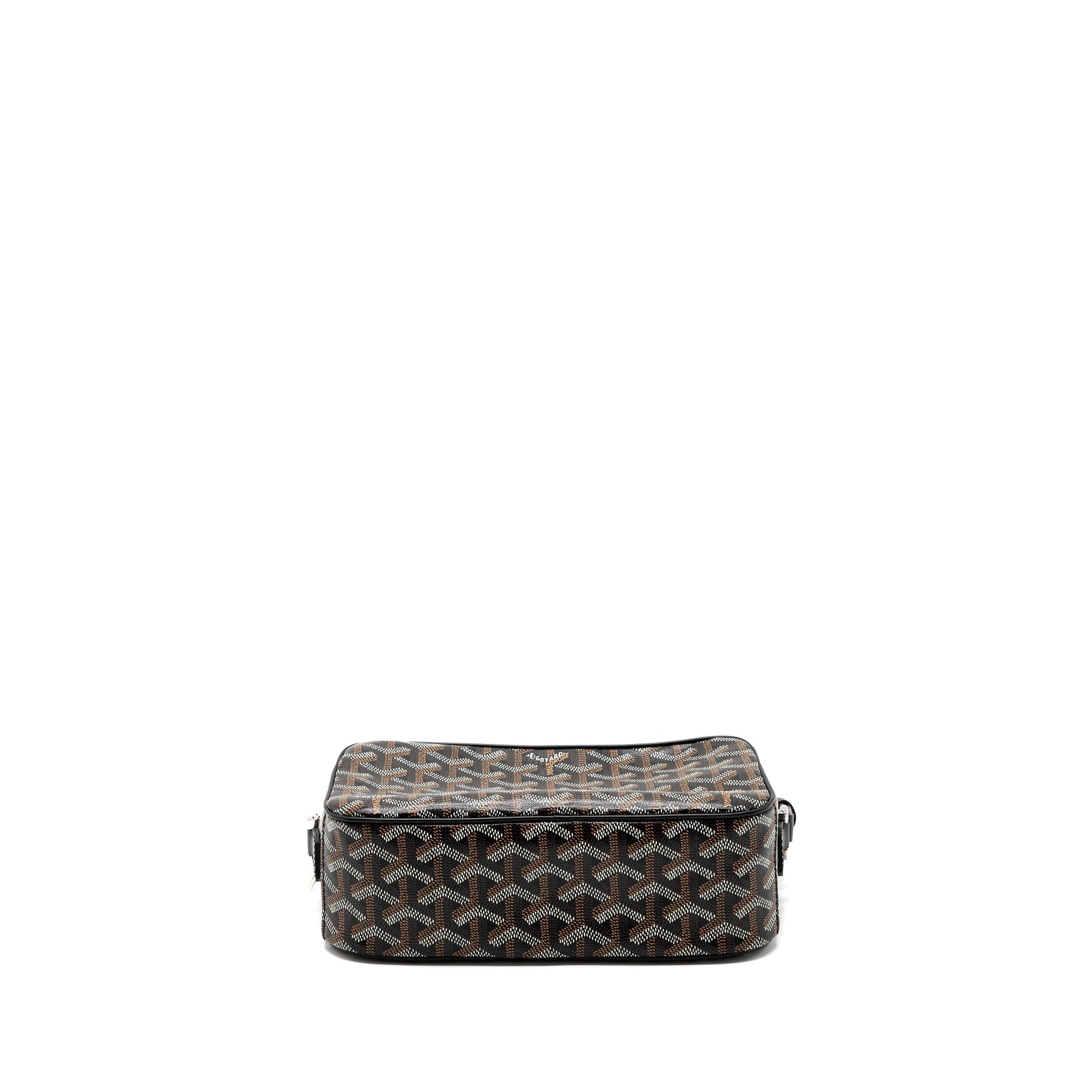 GOYARD CAP-VERT PM BAG CANVAS/ LEATHER BLACK SHW