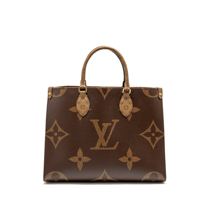 LOUIS VUITTON ONTHEGO MM MONOGRAM CANVAS GHW