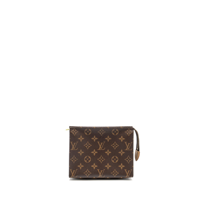 LOUIS VUITTON POCHE TOILETTE 19 MONOGRAM CANVAS GHW