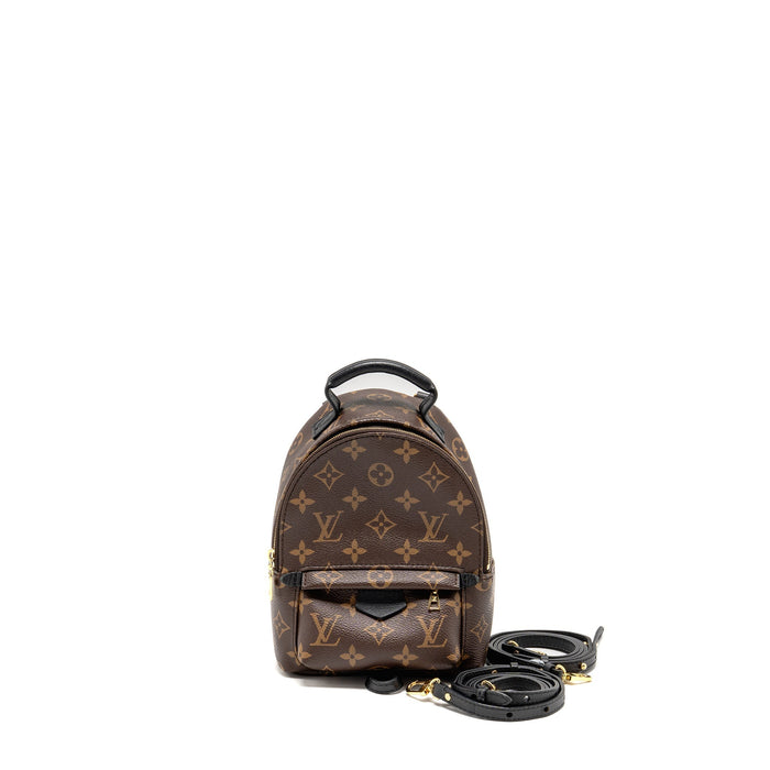 LOUIS VUITTON PALM SPRINGS MINI MONOGRAM CANVAS GHW