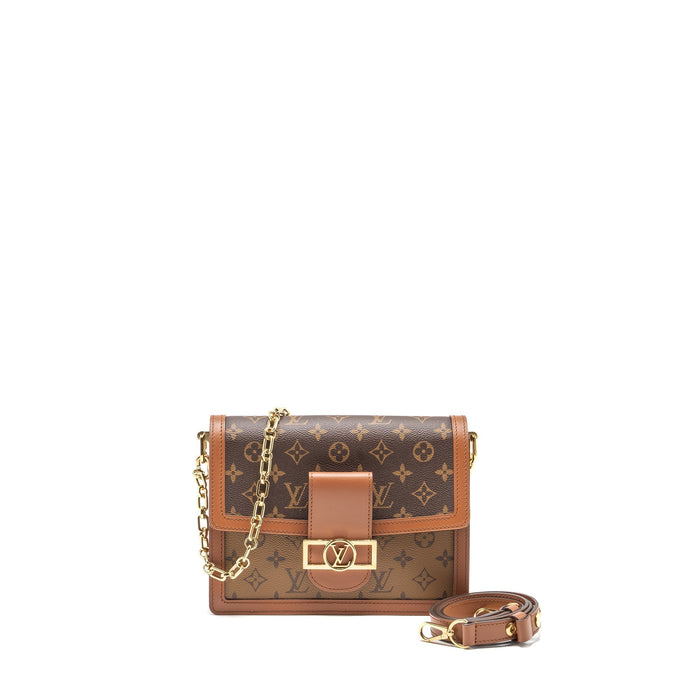 LOUIS VUITTON DAUPHINE MM MONOGRAM CANVAS GHW