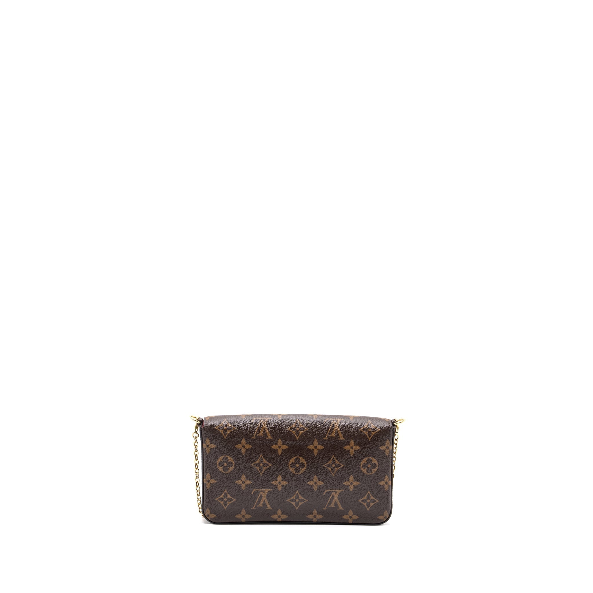LOUIS VUITTON FELICIE POCHETTE MONOGRAM CANVAS GHW