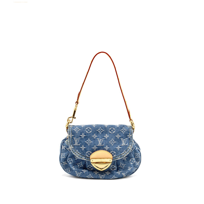 LOUIS VUITTON SUNSET MONOGRAM DENIM REMIX LIGHT BLUE LIMITED EDITION GHW