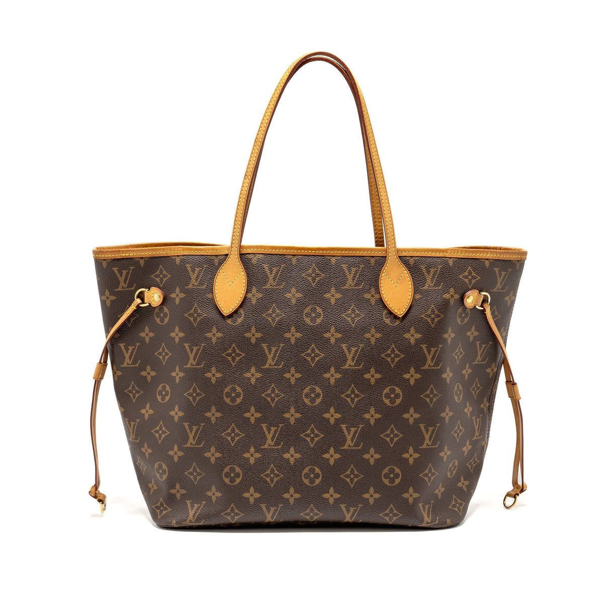 LOUIS VUITTON NEVERFULL MM MONOGRAM CANVAS GHW
